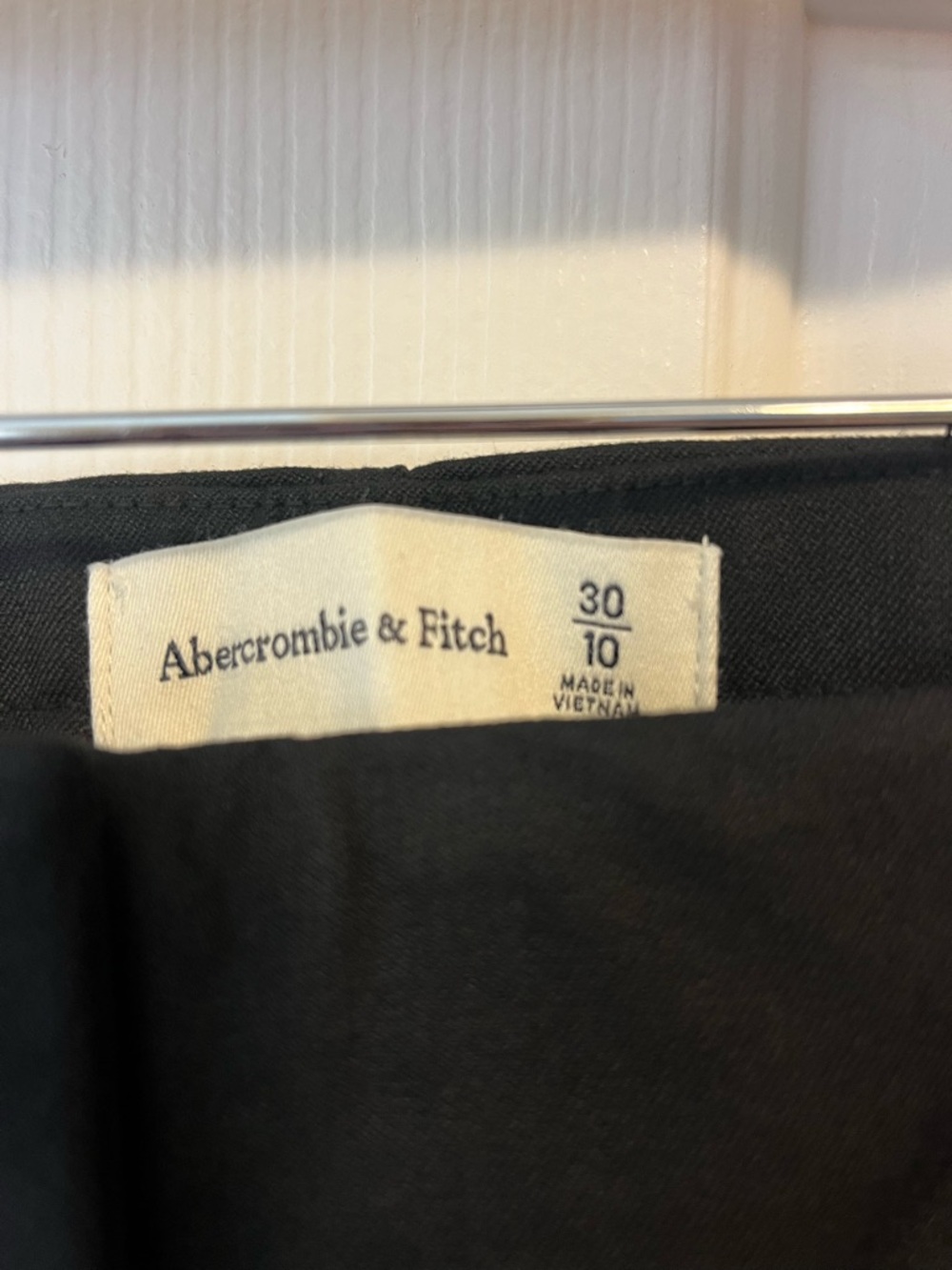 NWT Abercrombie & Fitch Curve Love Women's Black High-Waisted Boot Cut Pants - Picture 11 of 11